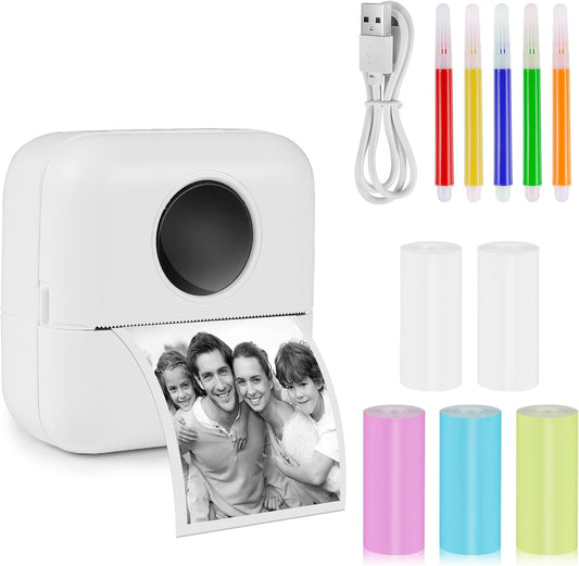 Mini Drukarka Fotograficzna Bluetooth